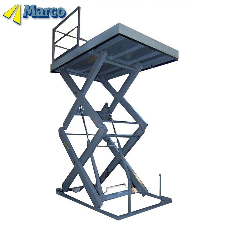 مستوى الوزن الخاص Marco Goods Lift منصة رفع مقص هيدروليكية على مستويين ثابتين